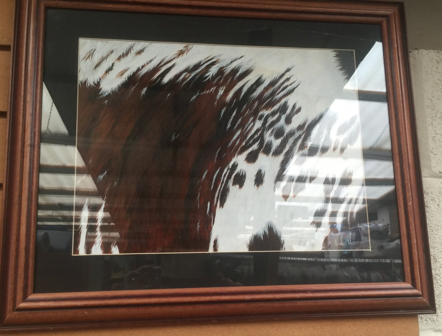 Card & Envelope - Print of Original Artwork of Long Horn Coat
