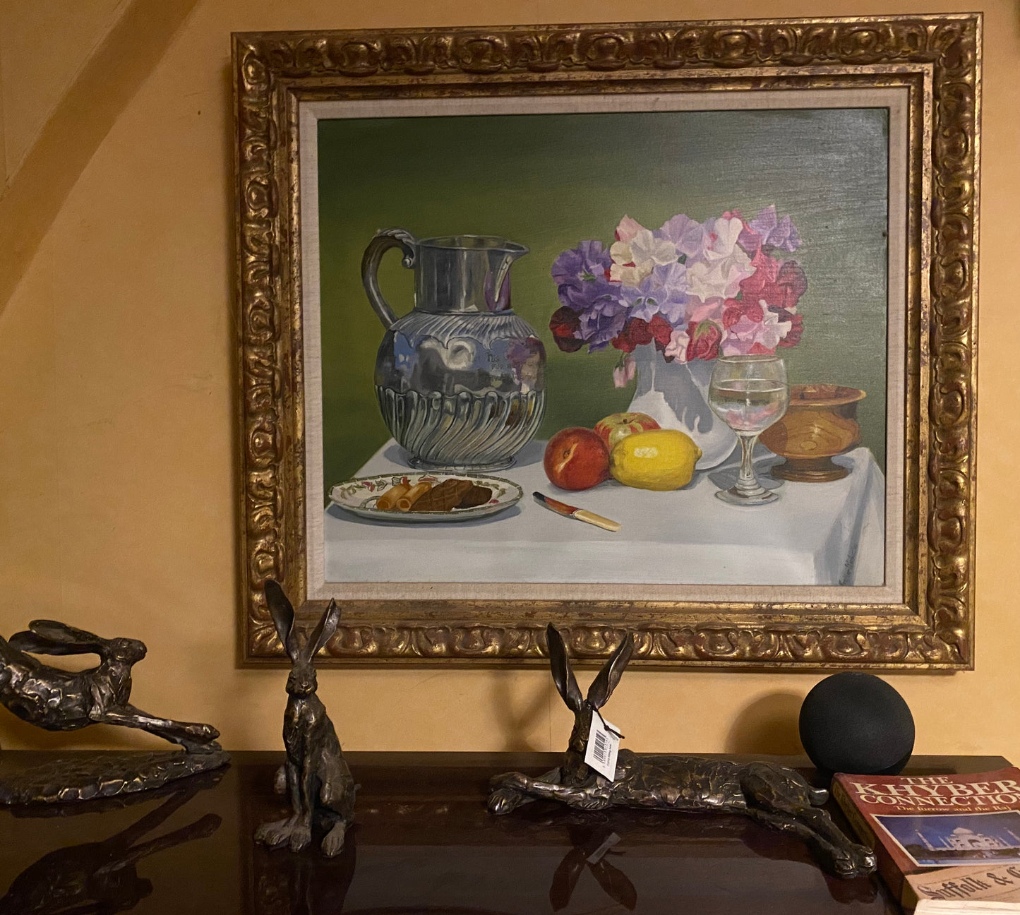 Afternoon Tea Oil on Canvas Reserved