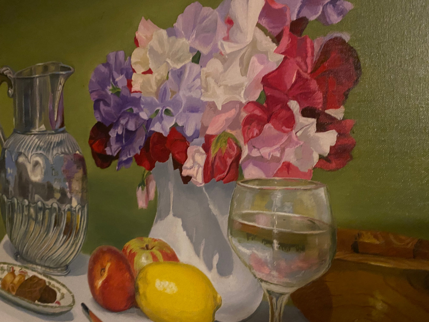 Afternoon Tea Oil on Canvas Reserved