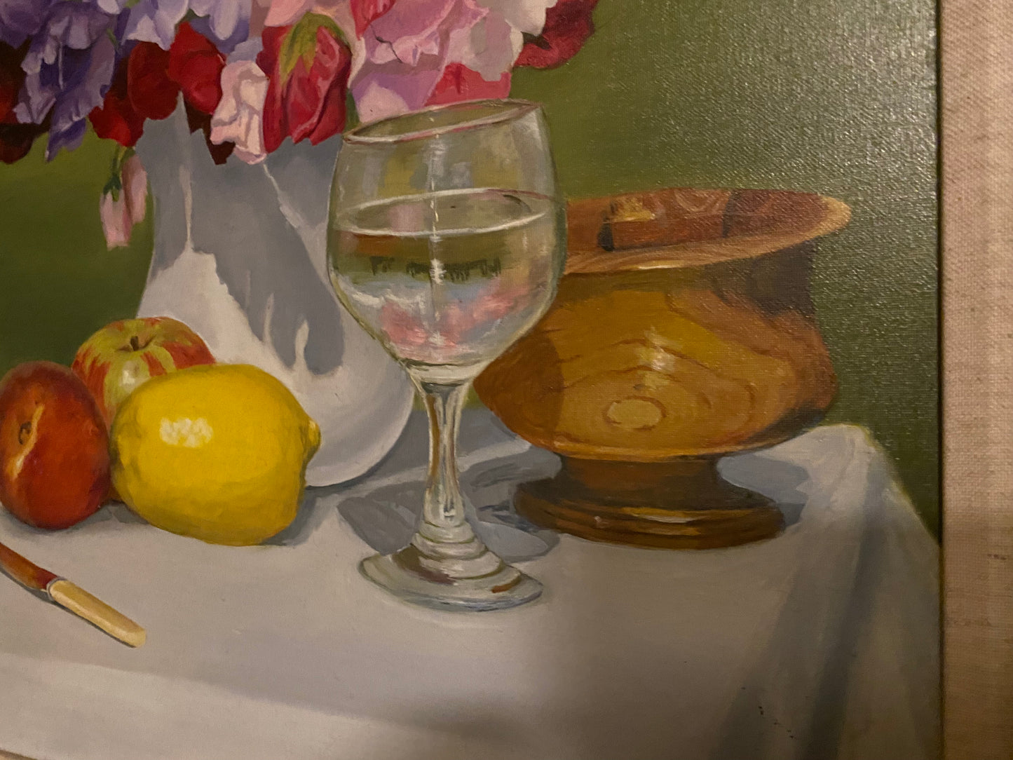 Afternoon Tea Oil on Canvas Reserved