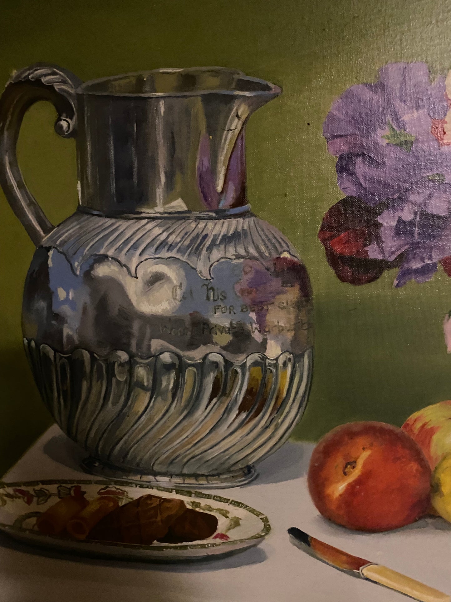 Afternoon Tea Oil on Canvas Reserved