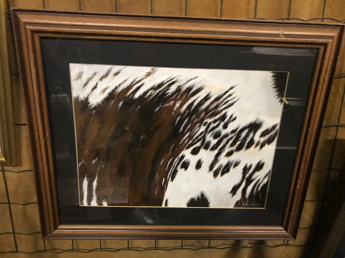 Original Artwork of Long Horn Coat