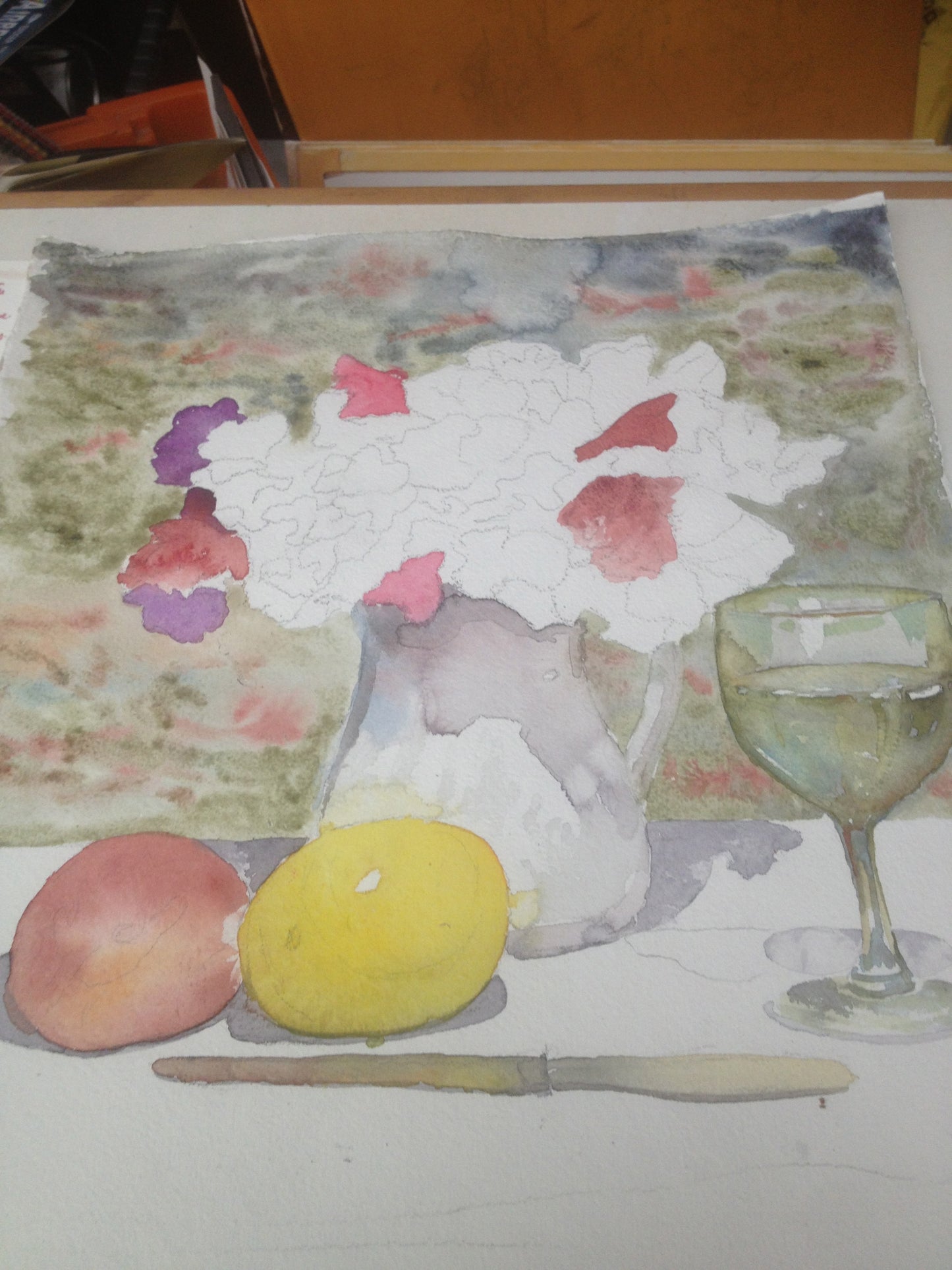 Afternoon Tea Oil on Canvas Reserved