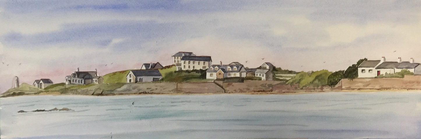 Rhoscolyn Watercolours sketch