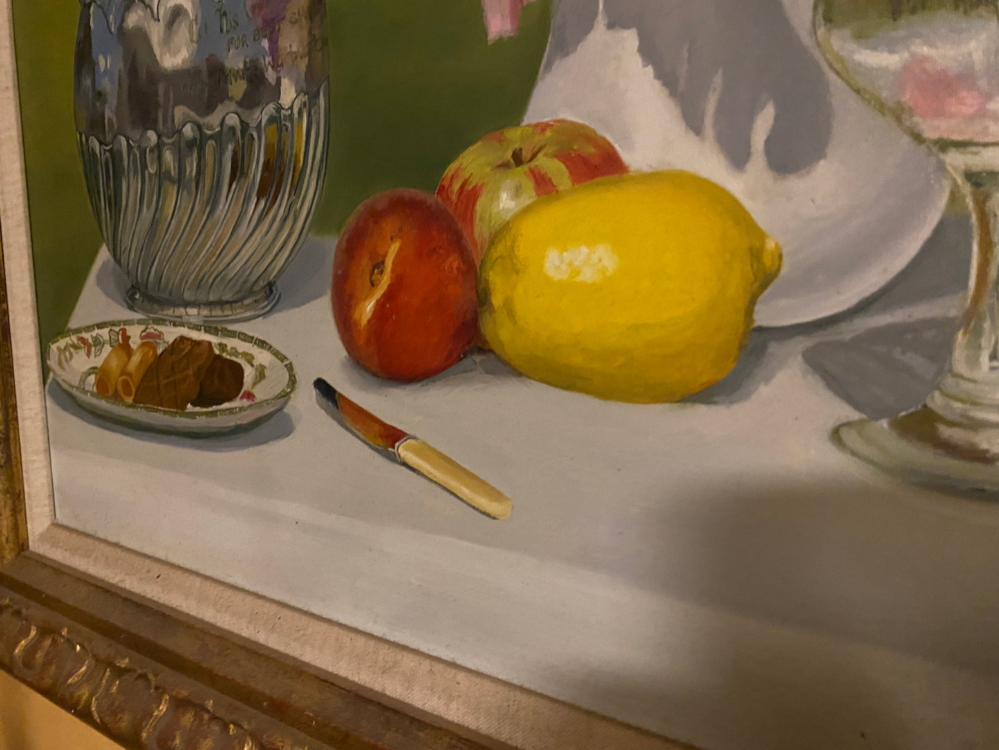 Afternoon Tea Oil on Canvas  Reserved