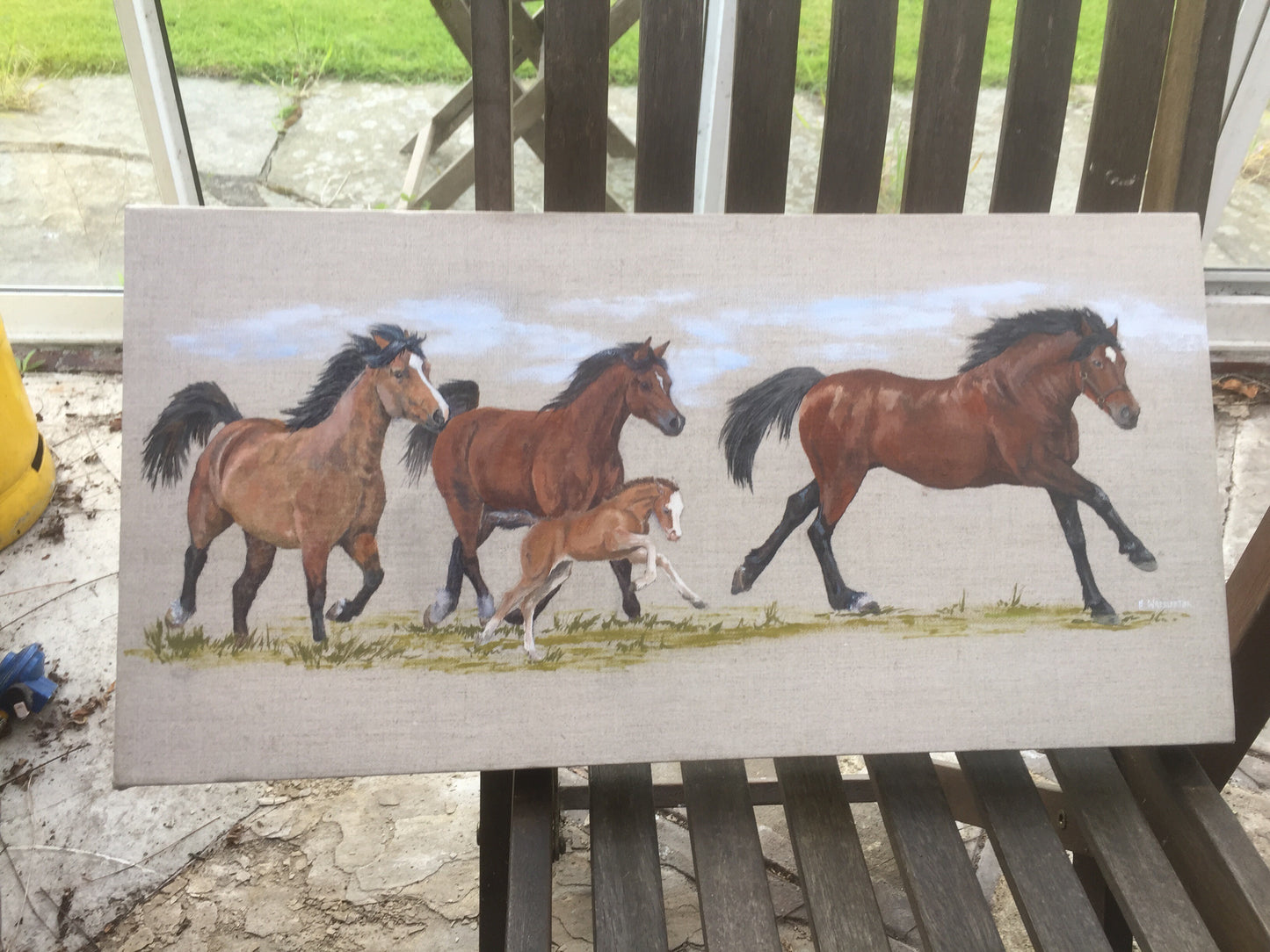 Welsh Pony Commission   Oil ON Linen